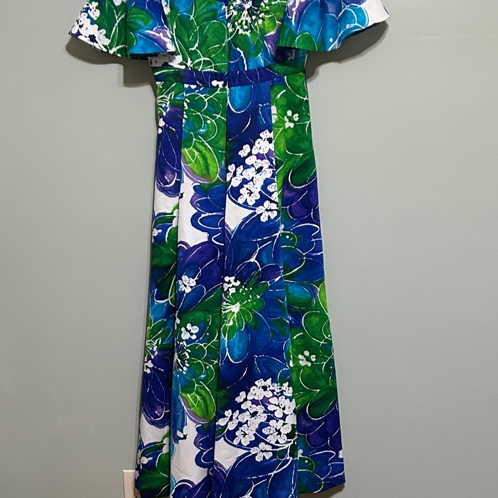 Vintage Tori Richard Made in Hawaii maxi dress
